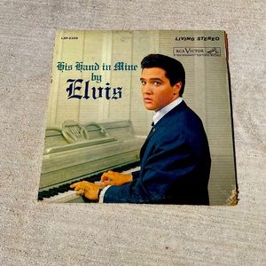 Vintage Elvis record